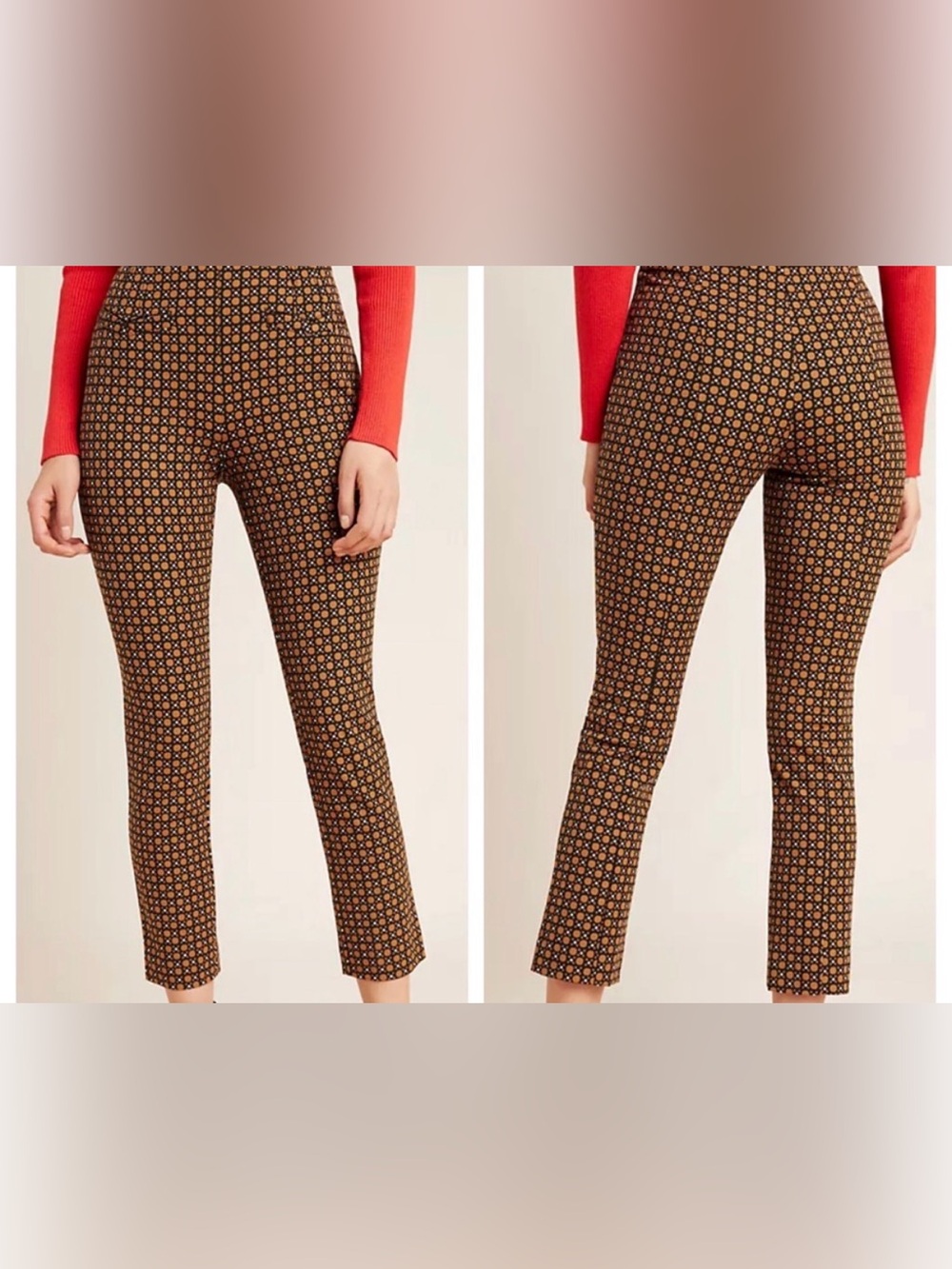 Anthropologie The Essential Slim Straight Pant size 2